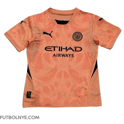 Camiseta Manchester City Portero Visitante Equipación 2024-25 manga corta